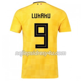 Fotbalový Dres Belgie Lukaku 9 Venkovní MS 2018